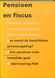 Omslag van Pensioen en fiscus
