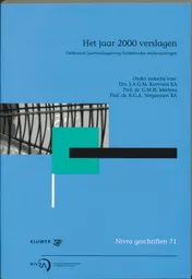 Omslag van Het jaar 2000 verslagen