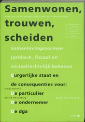Omslag van Samenwonen, trouwen, scheiden