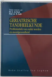 Omslag van Geriatrische tandheelkunde