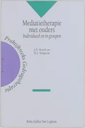 Omslag van Mediatietherapie met ouders