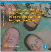 Omslag van Menswetenschappen & communicatie en interactie in de verpleegkundige beroepsuitoefening