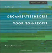 Omslag van Organisatietheorie voor non-profit