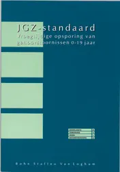 Omslag van JGZ-standaard vroegtijdige opsporing van gehoorstoornissen 0-19 jaar