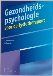 Omslag van Gezondheidspsychologie voor de fysiotherapeut