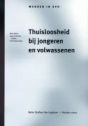 Omslag van Thuisloosheid bij jongeren en volwassenen