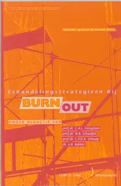 Omslag van Behandelingsstrategieen bij burnout
