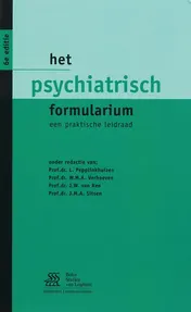 Omslag van Het psychiatrisch formularium