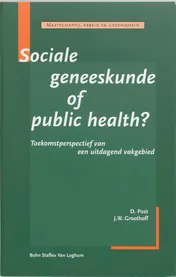 Omslag van Sociale geneeskunde of public health