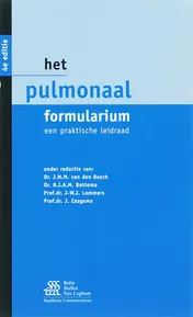 Omslag van Het pulmonaal formularium