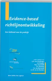 Omslag van Evidence-based richtlijnontwikkeling