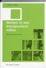 Omslag van Werken in een therapeutisch milieu