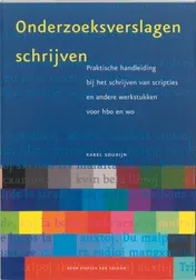 Omslag van Onderzoeksverslagen schrijven