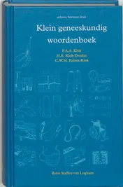 Omslag van Klein geneeskundig woordenboek