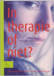 Omslag van In therapie of niet?