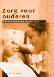 Omslag van Zorg voor ouderen