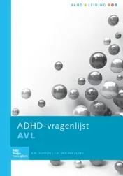 Omslag van AVL ADHD-Vragenlijst Handleiding