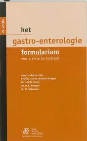 Omslag van Gastro-enterologie formularium