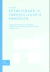 Omslag van Tandheelkundig handelen