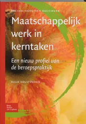 Omslag van Maatschappelijk werk in kerntaken