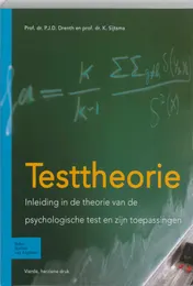 Omslag van Testtheorie