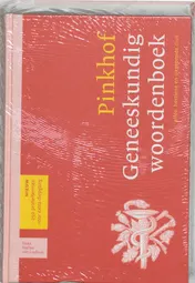 Omslag van Pinkhof Geneeskundig woordenboek