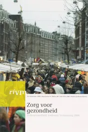 Omslag van Zorg voor gezondheid