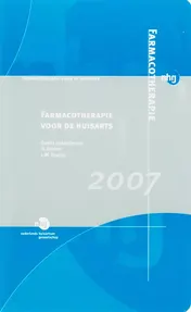 Omslag van Farmacotherapie voor de huisarts