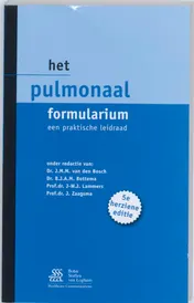Omslag van Het pulmonaal formularium