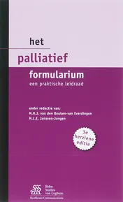 Omslag van Het palliatief formularium
