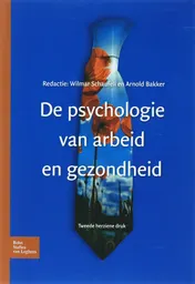 Omslag van De psychologie van arbeid en gezondheid