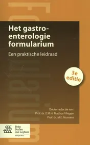 Omslag van Het gastro-enterologie formularium