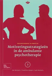 Omslag van Motiveringsstrategieen in de ambulante psychotherapie
