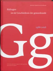 Omslag van Bijdragen tot de geschiedenis der geneeskunde 1966-2006