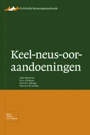 Omslag van Keel-neus-oor-aandoeningen