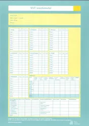 Omslag van Sociaal Cognitieve Vaardigheden Test (SCVT) - scoreformulieren
