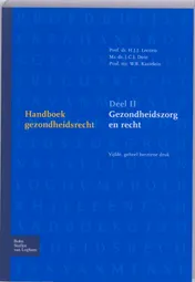 Omslag van 2 Gezondheidszorg en recht
