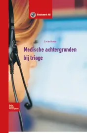 Omslag van Medische achtergronden bij triage