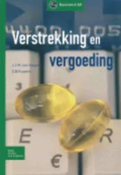 Omslag van Verstrekking en vergoeding