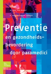 Omslag van Preventie en gezondheidsbevordering door paramedici