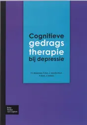 Omslag van Cognitieve gedragstherapie bij depressie