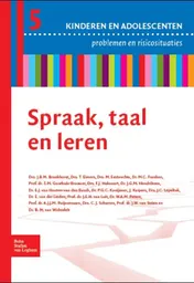 Omslag van Spraak, taal en leren