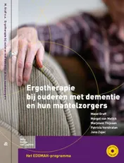 Omslag van Ergotherapie bij ouderen met dementie en hun mantelzorgers