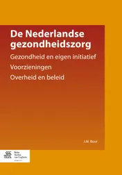 Omslag van De Nederlandse gezondheidszorg