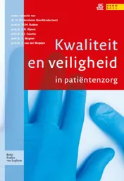 Omslag van Kwaliteit en veiligheid in patiëntenzorg