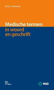 Omslag van Medische termen in woord en geschrift