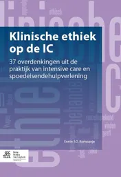 Omslag van Klinische ethiek op de IC