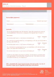 Omslag van Buss-Durkee Hostility Inventory Dutch (BDHI-D) - scoreformulieren