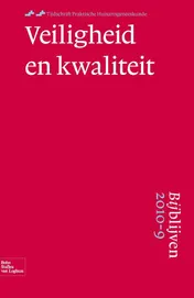 Omslag van Veiligheid en kwaliteit