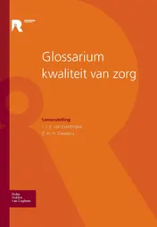 Omslag van Glossarium kwaliteit van zorg